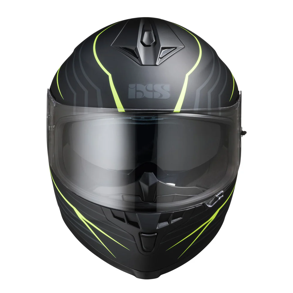 Integralhelm iXS1100 2.1 schwarz-gelb fluo matt - Image 2