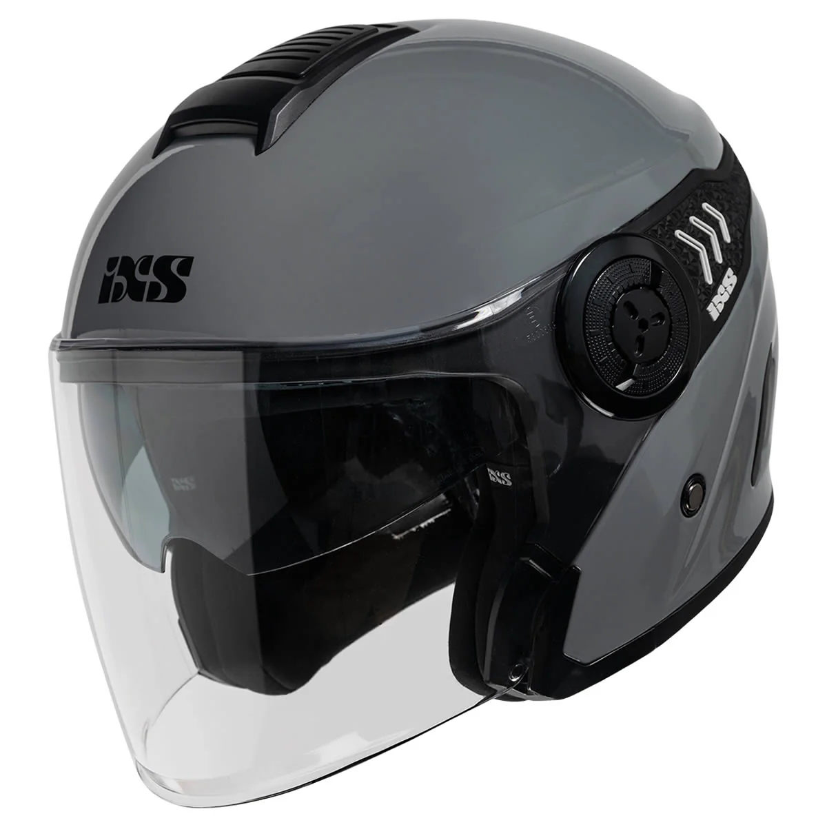 Jethelm iXS100 1.0 - grau glänzend