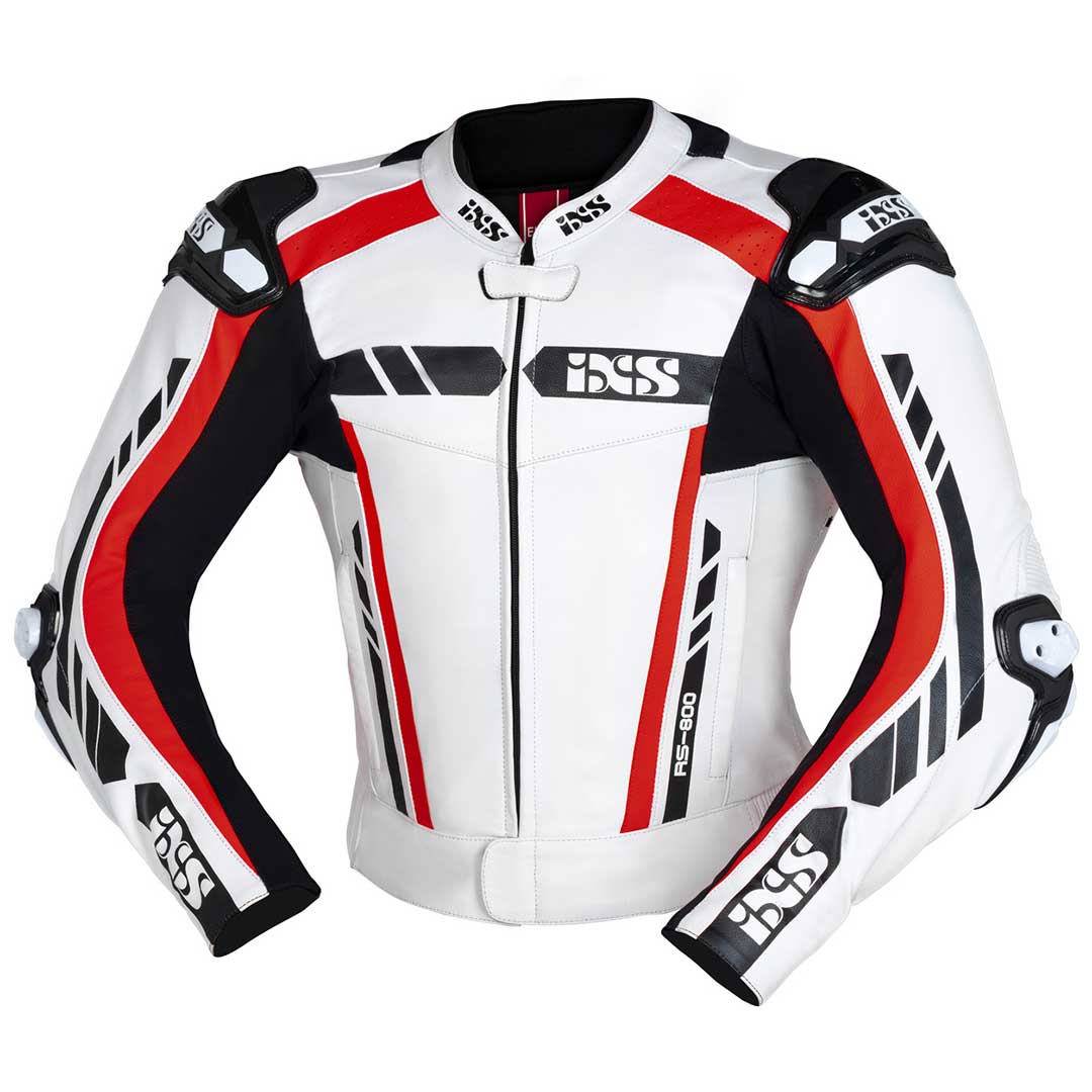 Kombi Sport LD RS-800 2tlg. weiss-schwarz-rot - Image 3