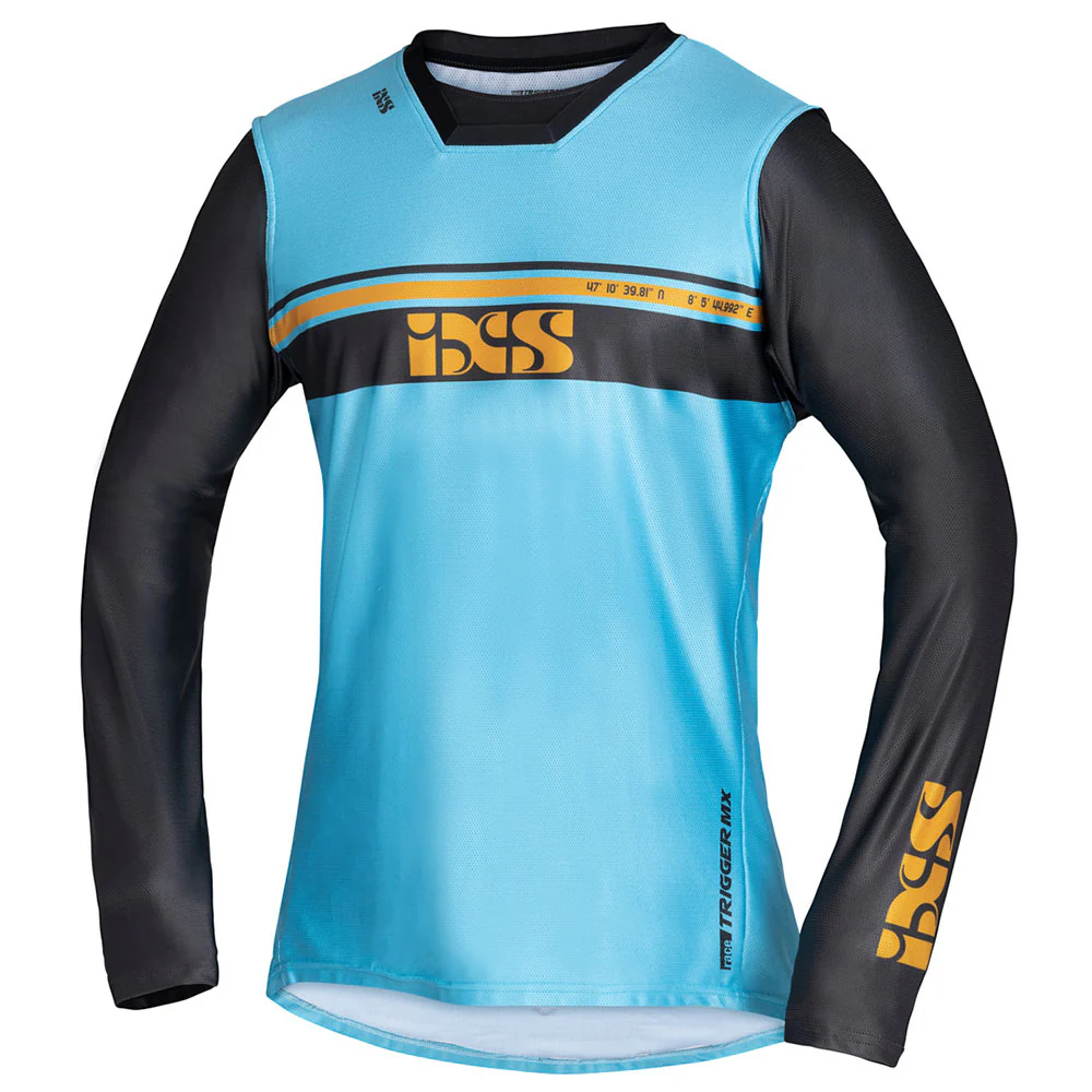 MX Jersey Trigger 2.0 - hellblau-anthrazit-braun