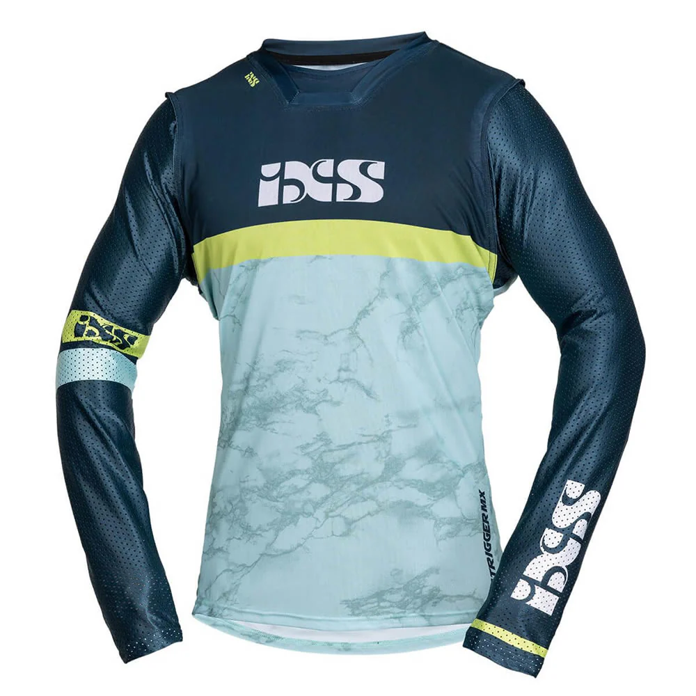 MX Jersey Trigger - blau gelb