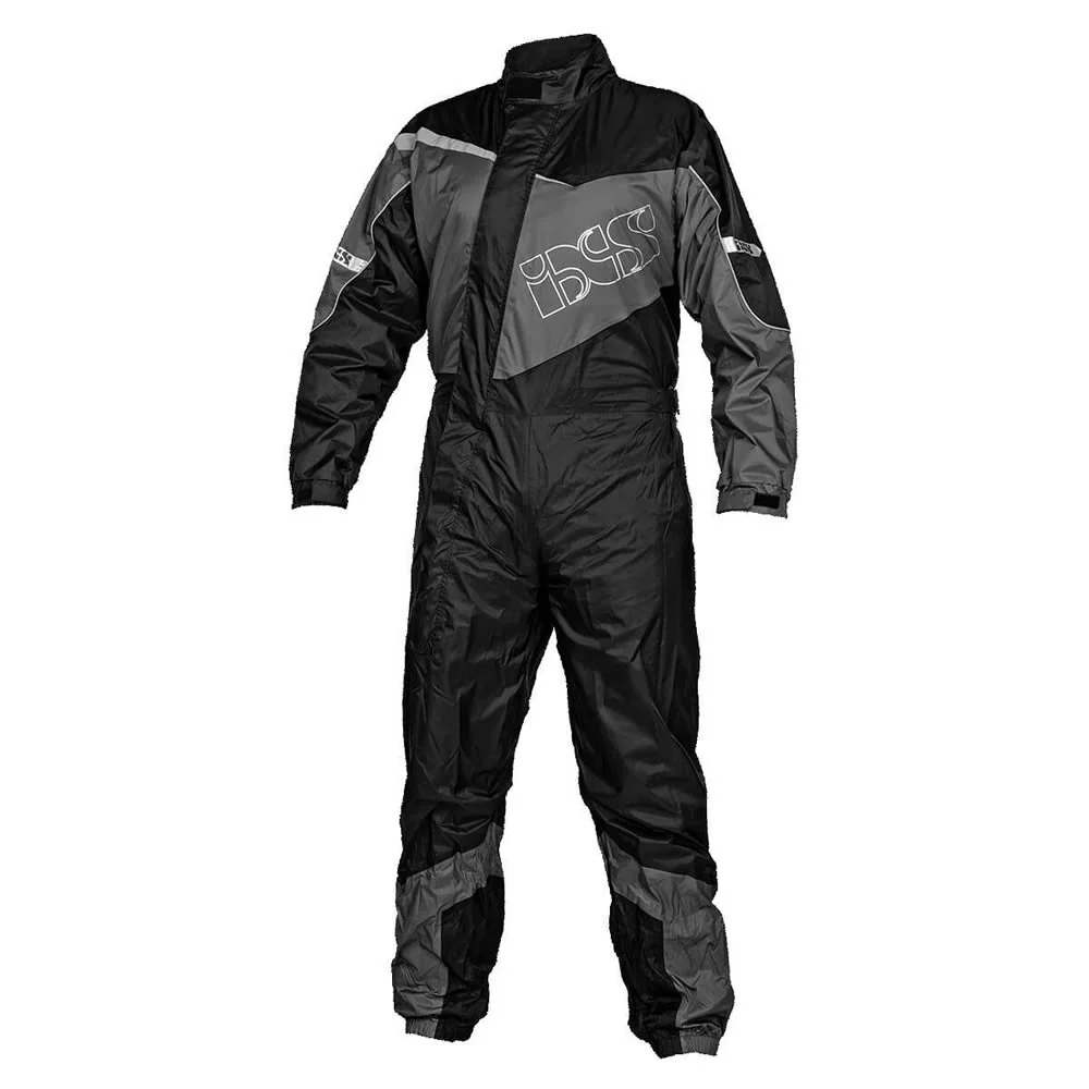 Regenkombi iXS 1.0 schwarz-anthrazit