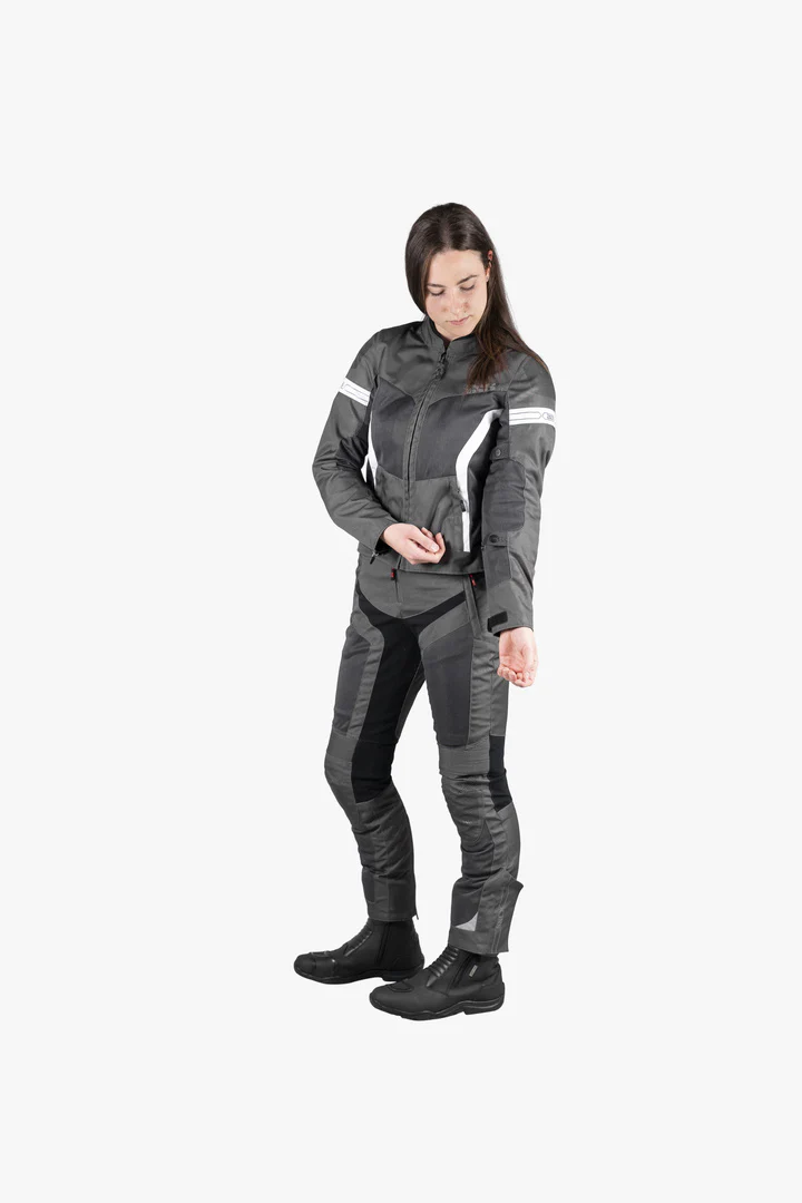 Sport Damen Jacke Trigonis-Air dunkelgrau-grau-weiss - Image 5