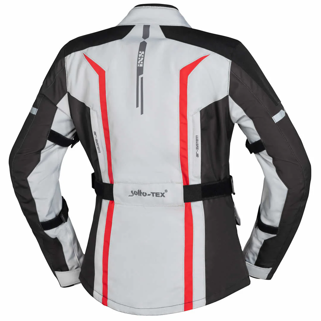 Tour Damen Jacke Evans-ST 2.0 - hellgrau-grau-rot - Image 2