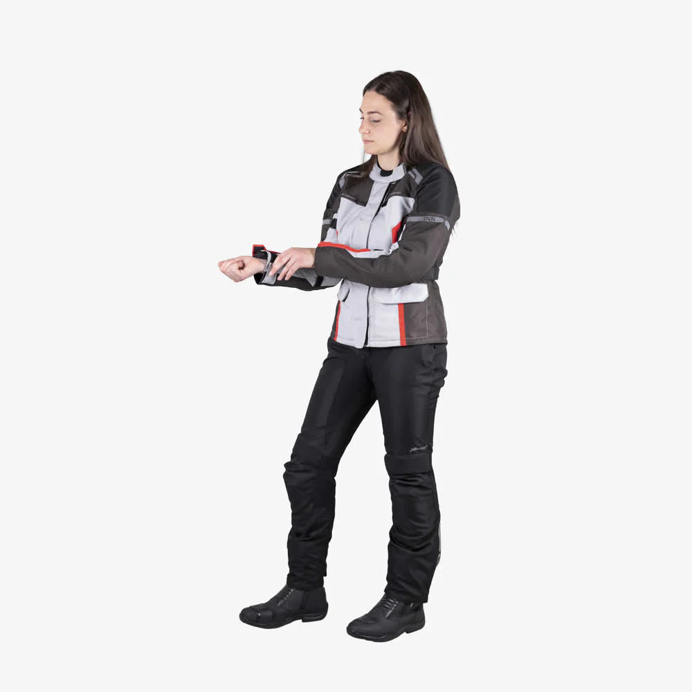Tour Damen Jacke Evans-ST 2.0 - hellgrau-grau-rot - Image 8