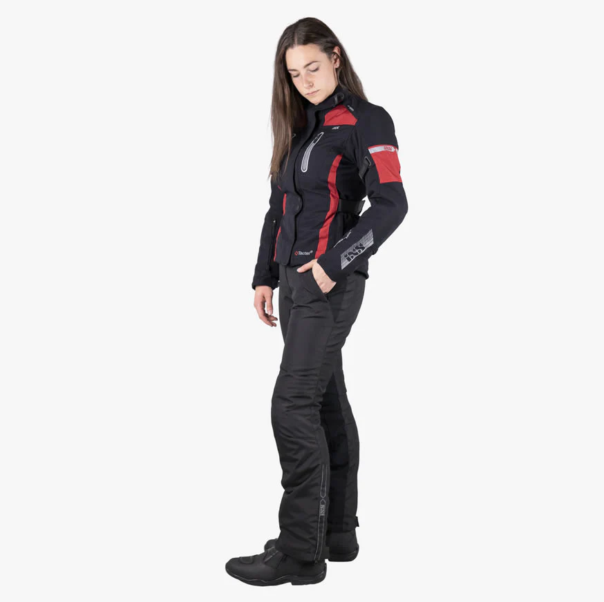 Tour Damen Jacke Pacora-ST schwarz-bordeaux - Image 3