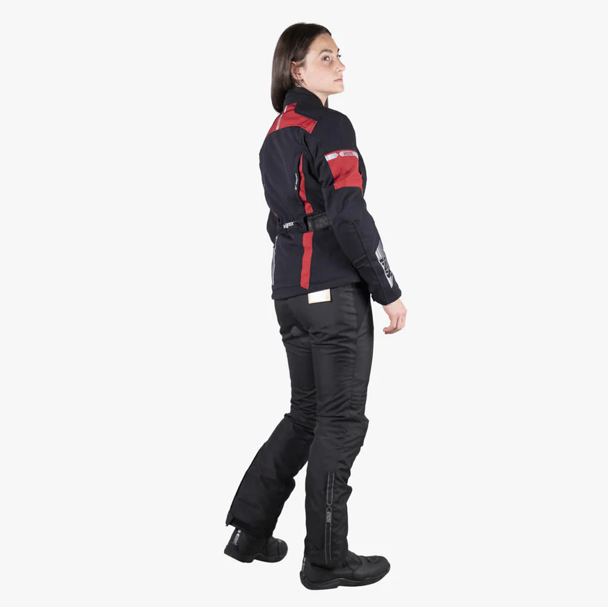 Tour Damen Jacke Pacora-ST schwarz-bordeaux - Image 5