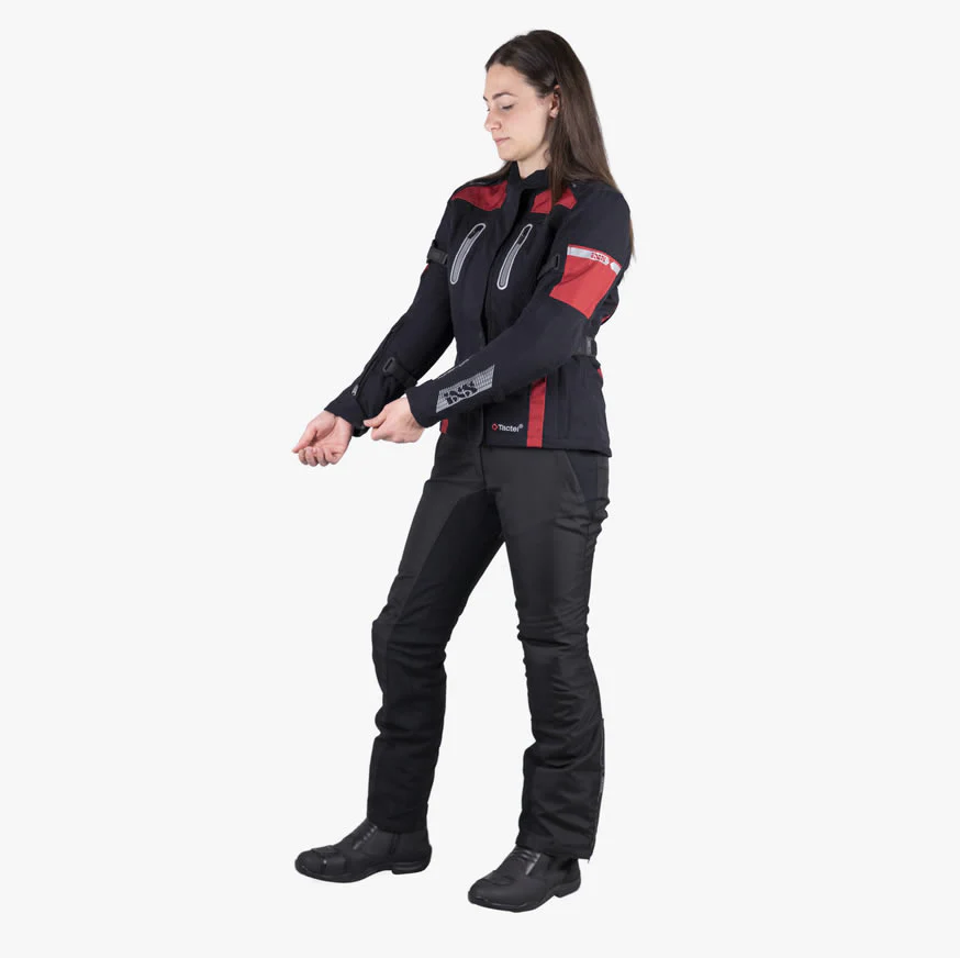 Tour Damen Jacke Pacora-ST schwarz-bordeaux - Image 7