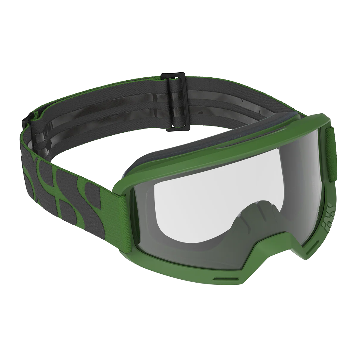 Trigger Goggle Clear Lens (Low Profile) - Olive
