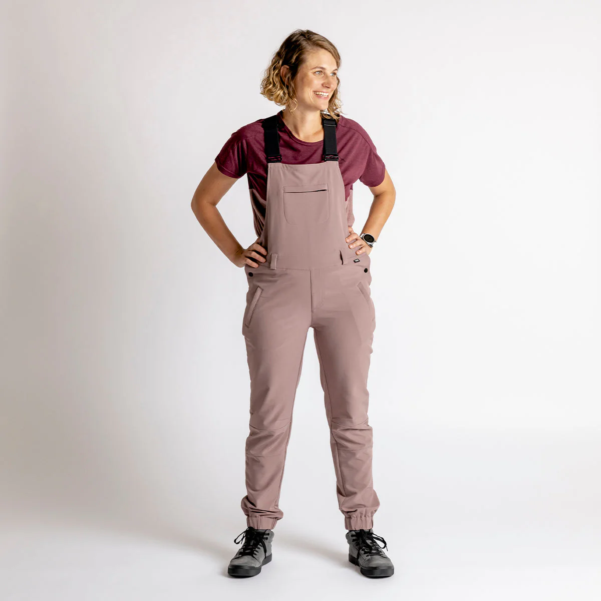 Women's Carve Latzhose - taupe - Image 5