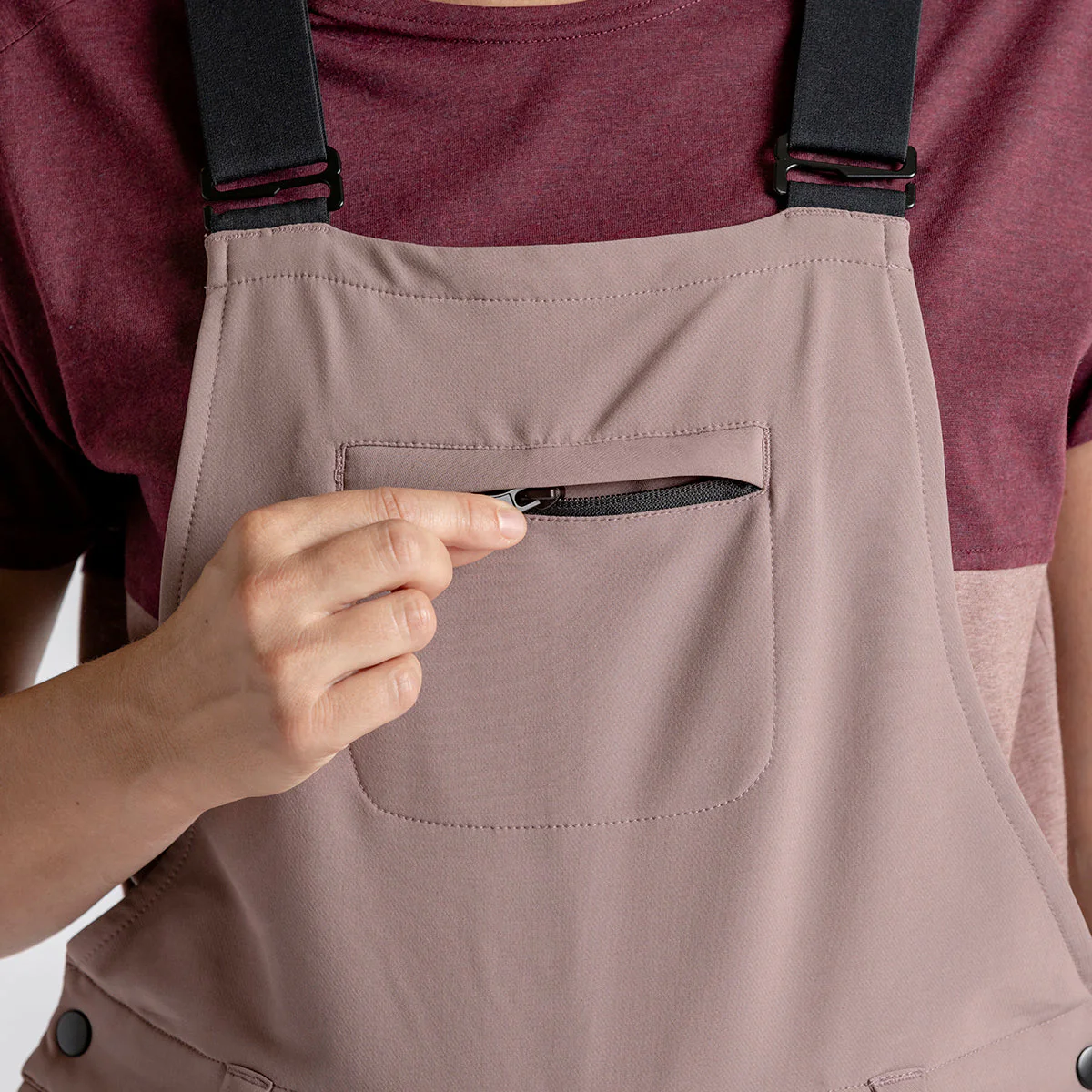 Women's Carve Latzhose - taupe - Image 6
