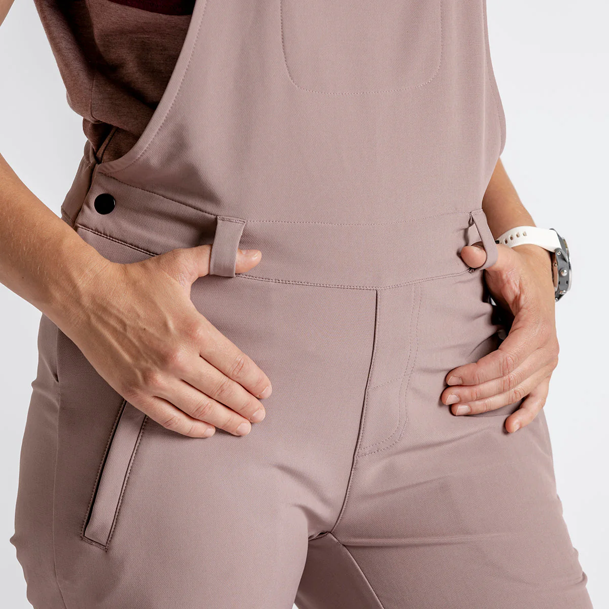 Women's Carve Latzhose - taupe - Image 7