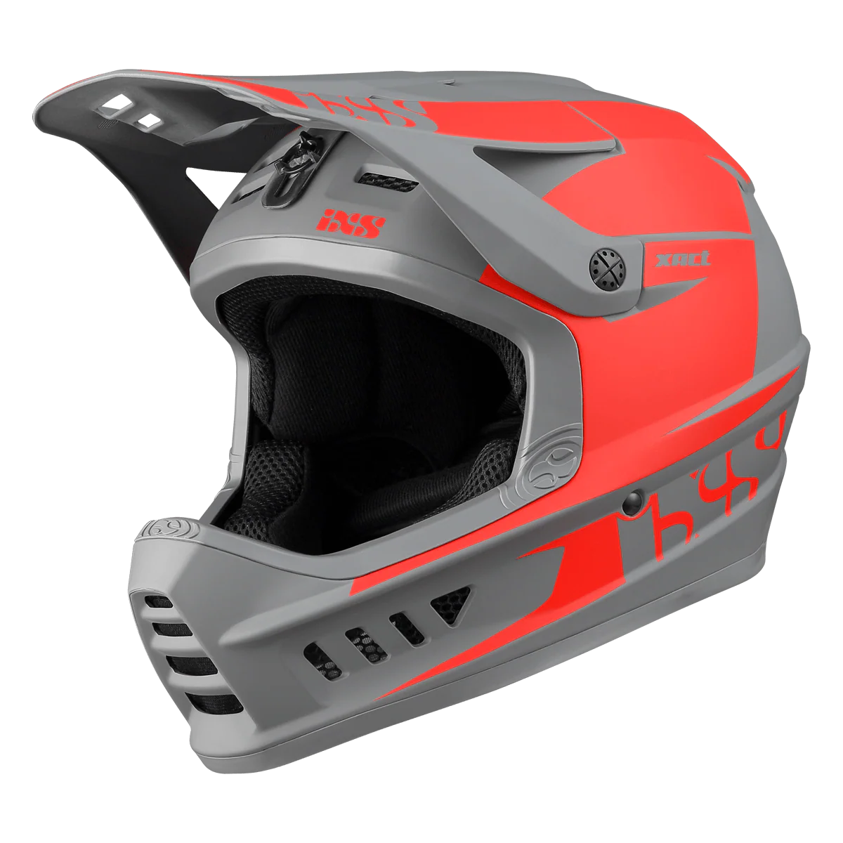 XACT Evo Fullface-Helm - Red-Graphite - Image 2