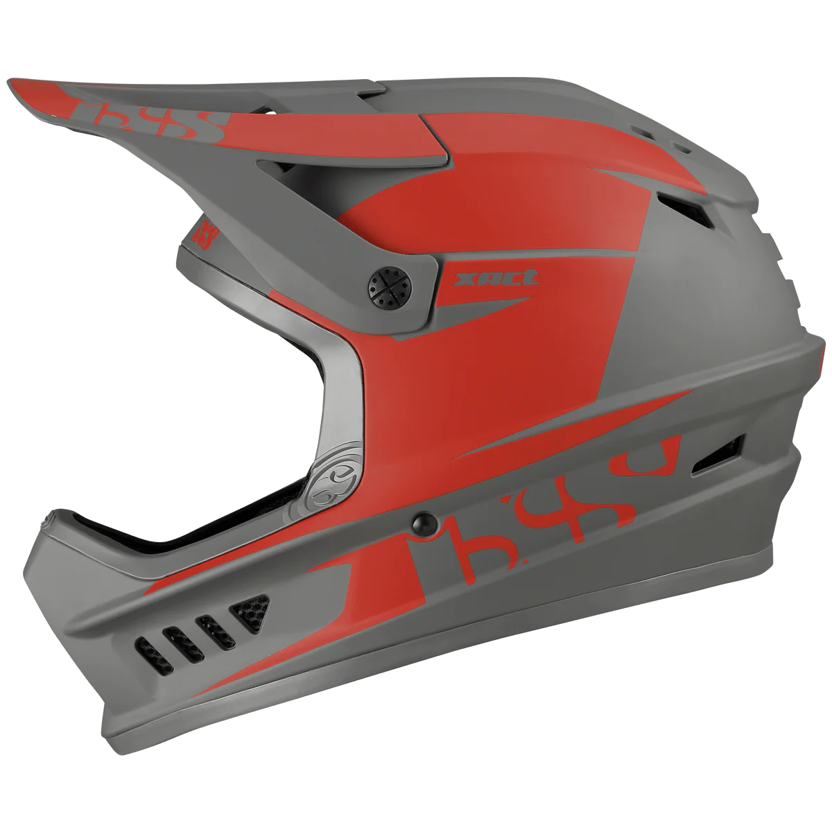 XACT Evo Fullface-Helm - Red-Graphite - Image 3