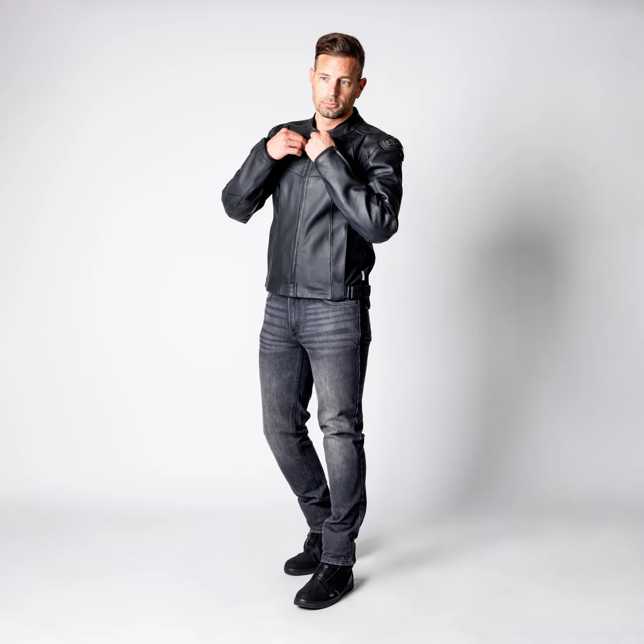 Ace 1.0 Lederjacke - schwarz - Image 15