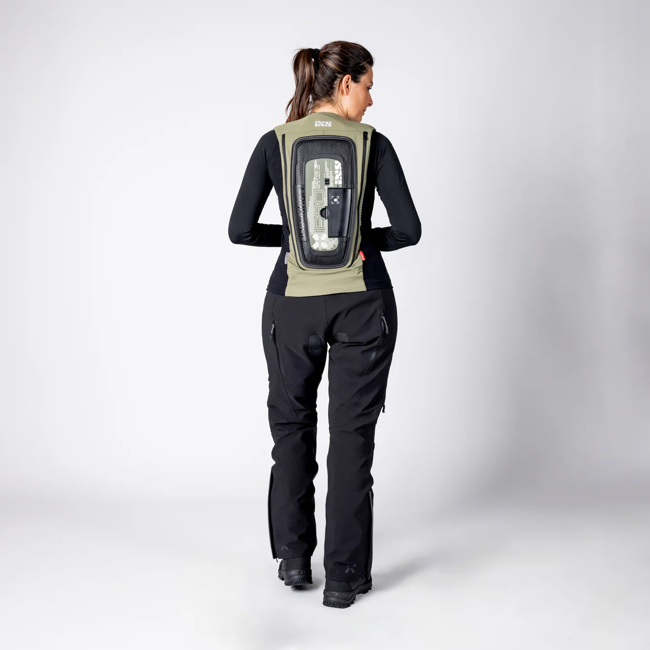 Airbag Weste IPRO 1.0 - oliv-schwarz - Image 7