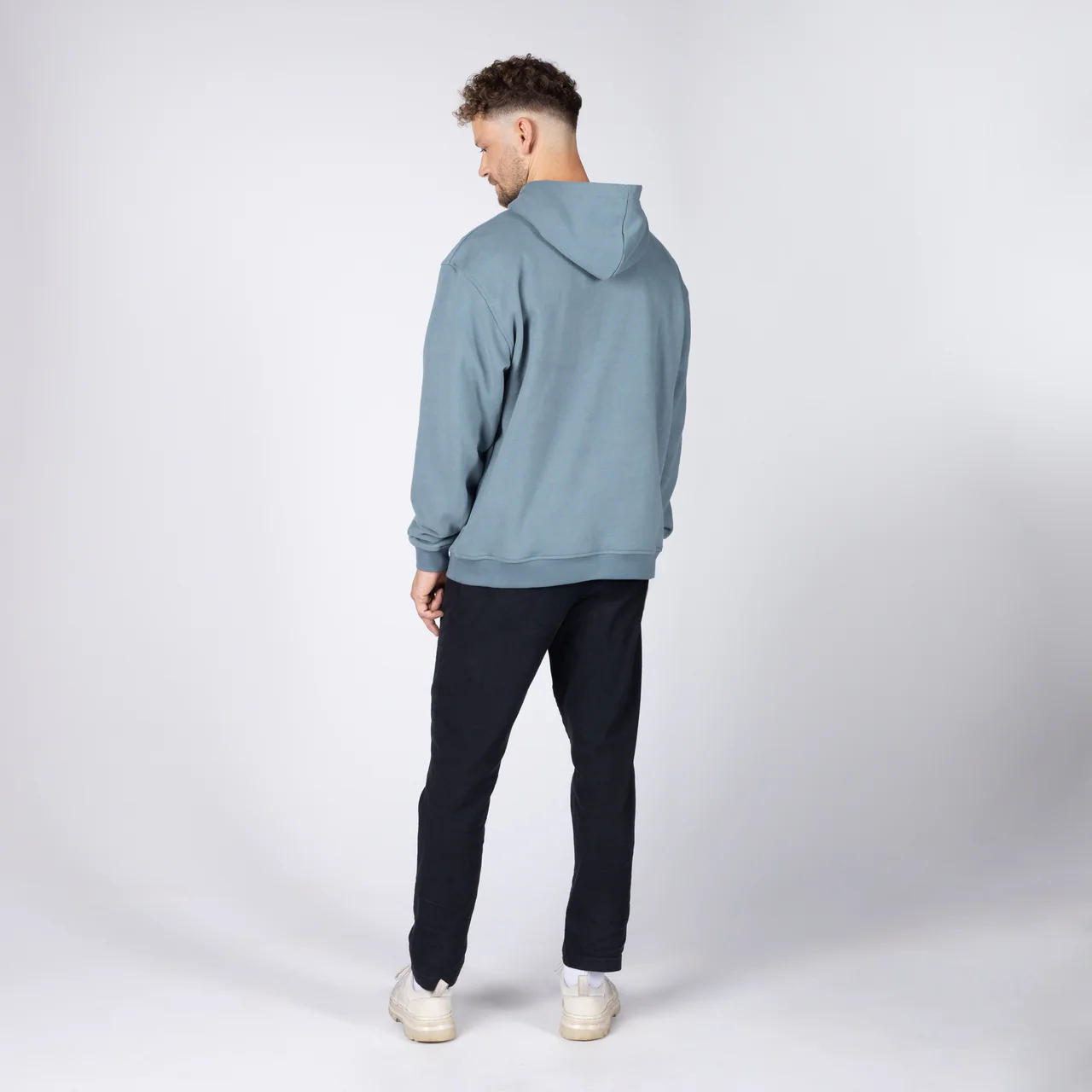 Brand 1.0 Hoodie - blau grau - Image 10