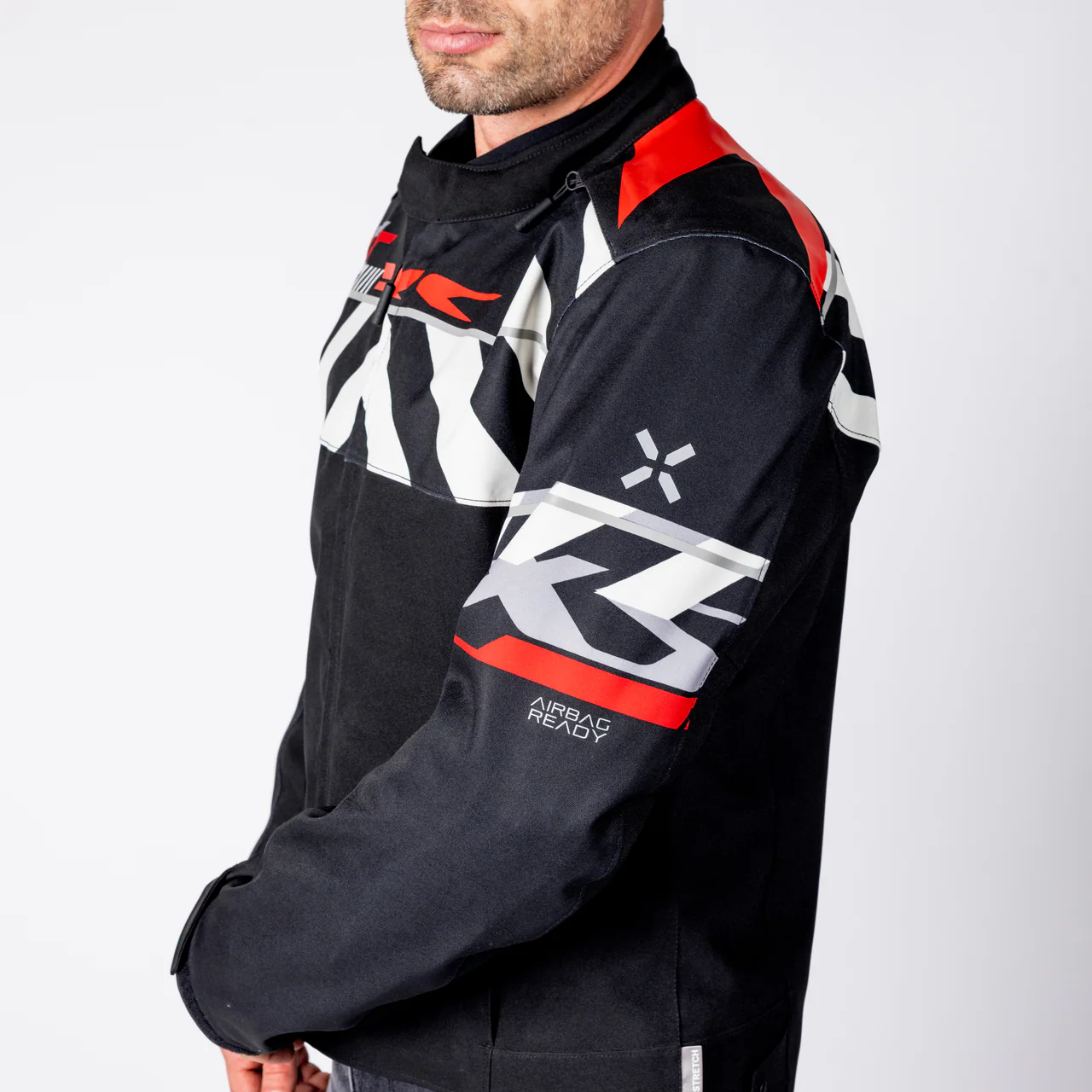 Rapid-STX 2.1 Laminatjacke - schwarz-rot-grau - Image 23