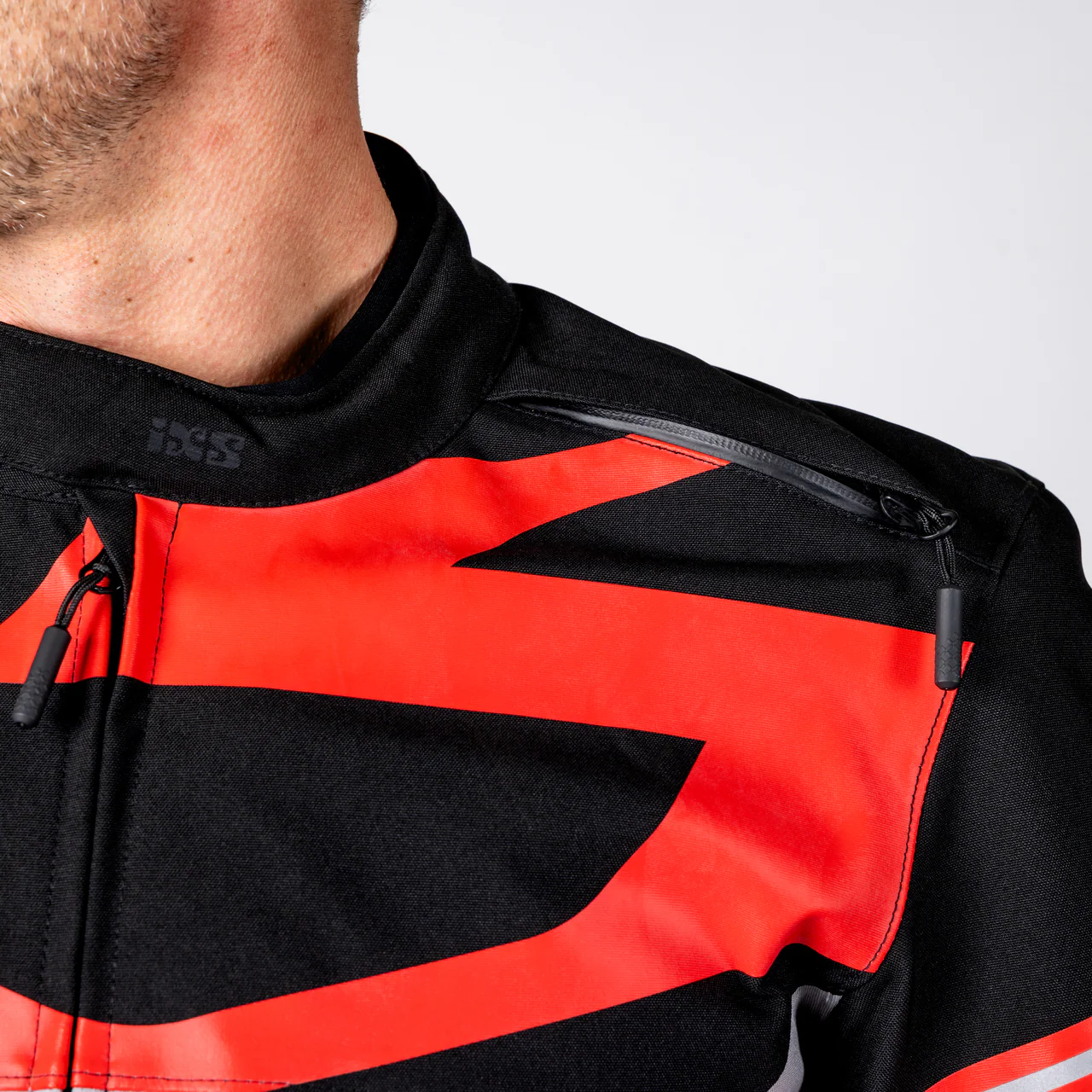 Rapid-STX 2.2 Laminatjacke - dunkelgrau-schwarz-rot - Image 15