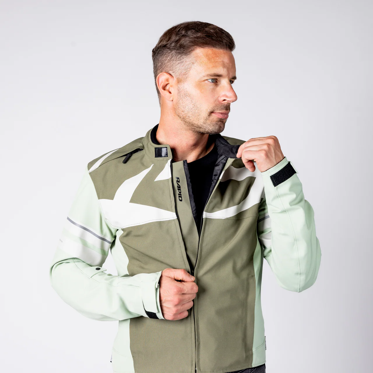 Rapid-STX 2.2 Laminatjacke - oliv-hellgrün - Image 4