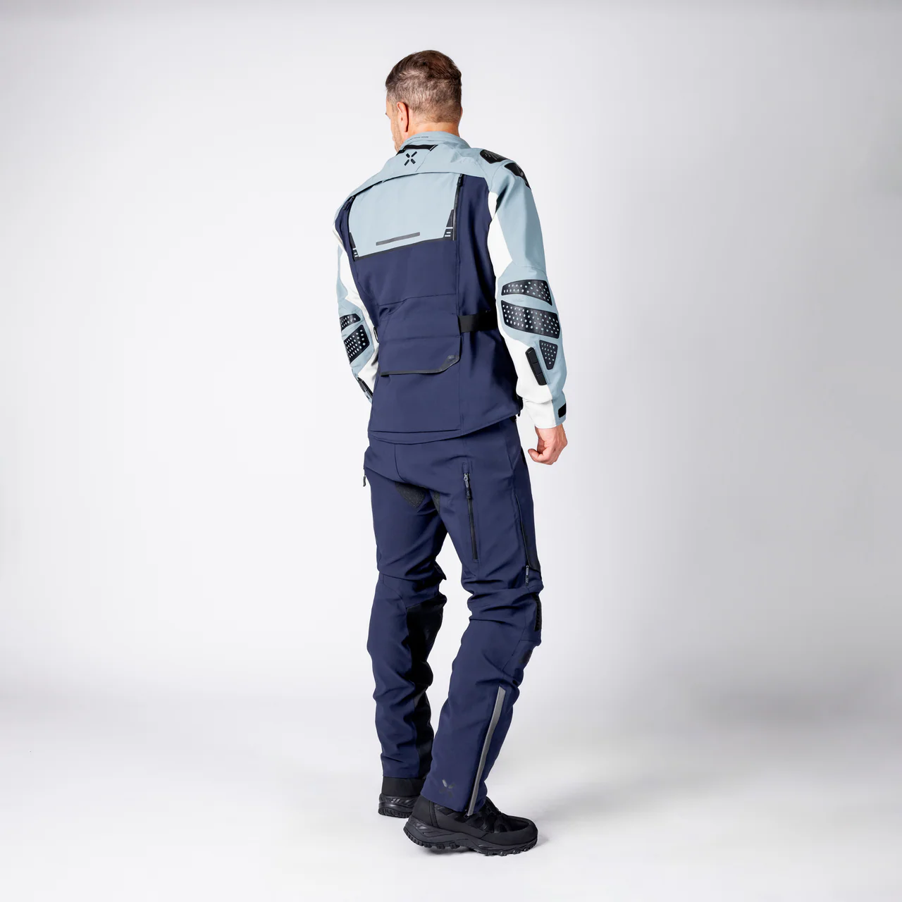 Tourster-STX 2.0 Laminatjacke - dunkelblau-blau grau-cool grau - Image 11