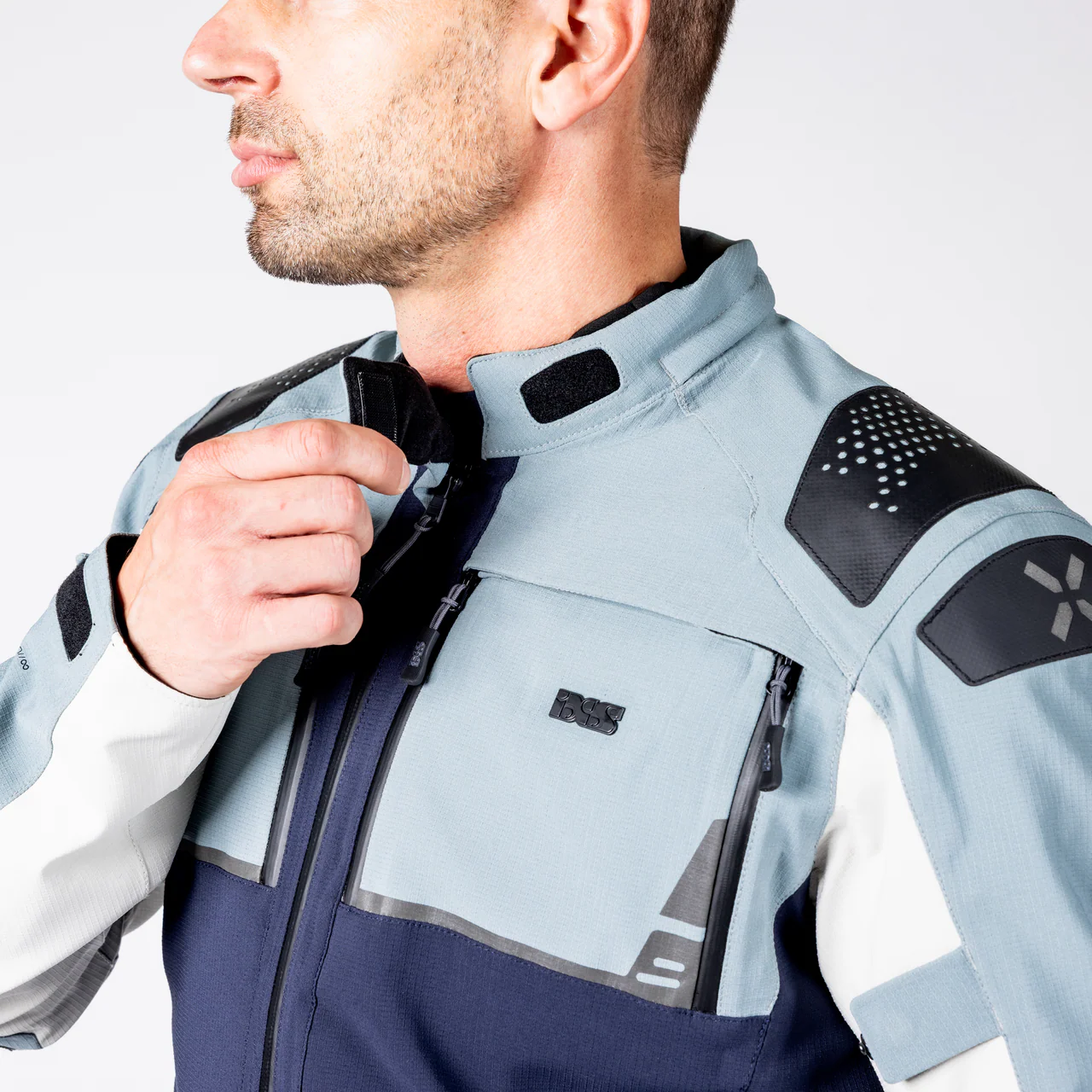 Tourster-STX 2.0 Laminatjacke - dunkelblau-blau grau-cool grau - Image 14