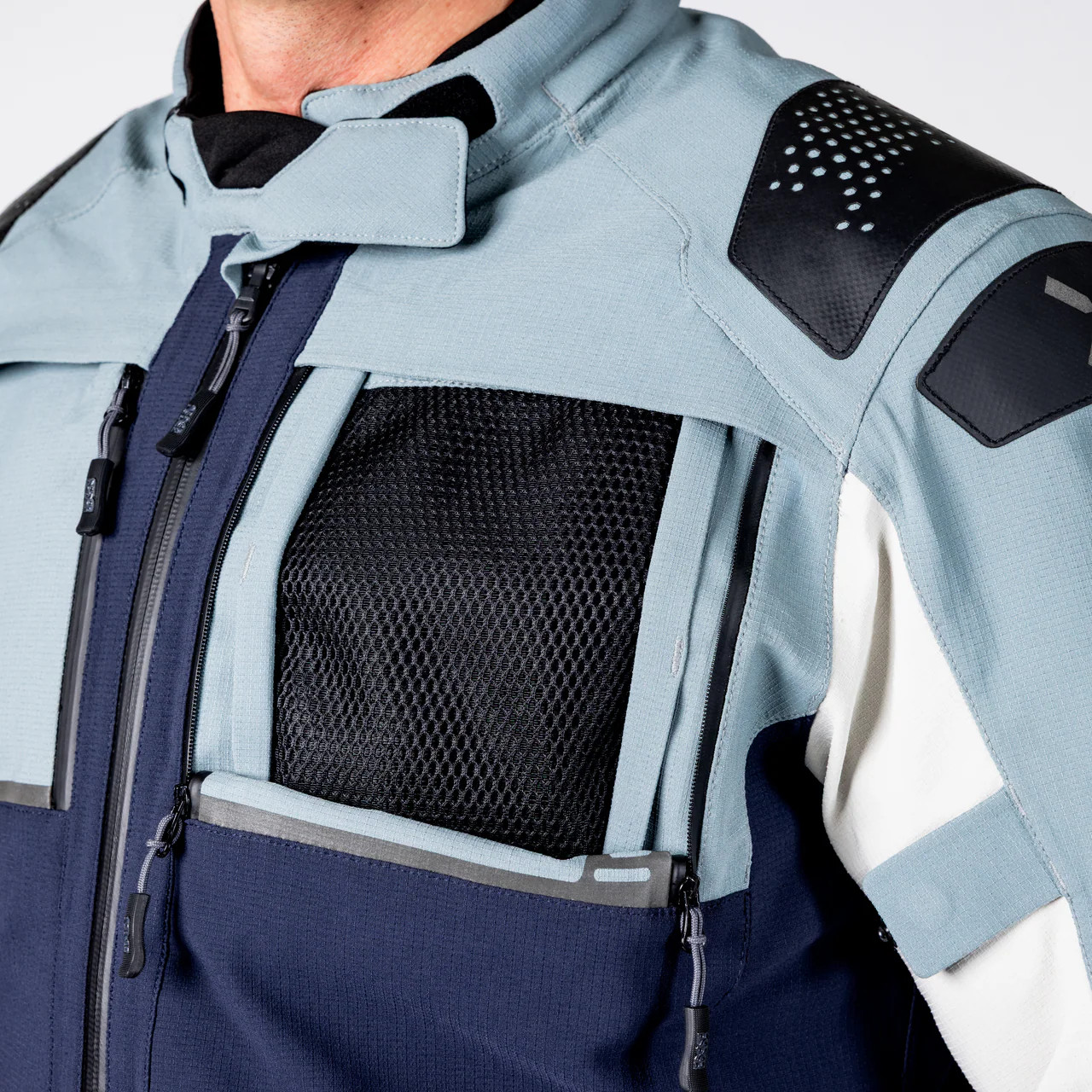Tourster-STX 2.0 Laminatjacke - dunkelblau-blau grau-cool grau - Image 21