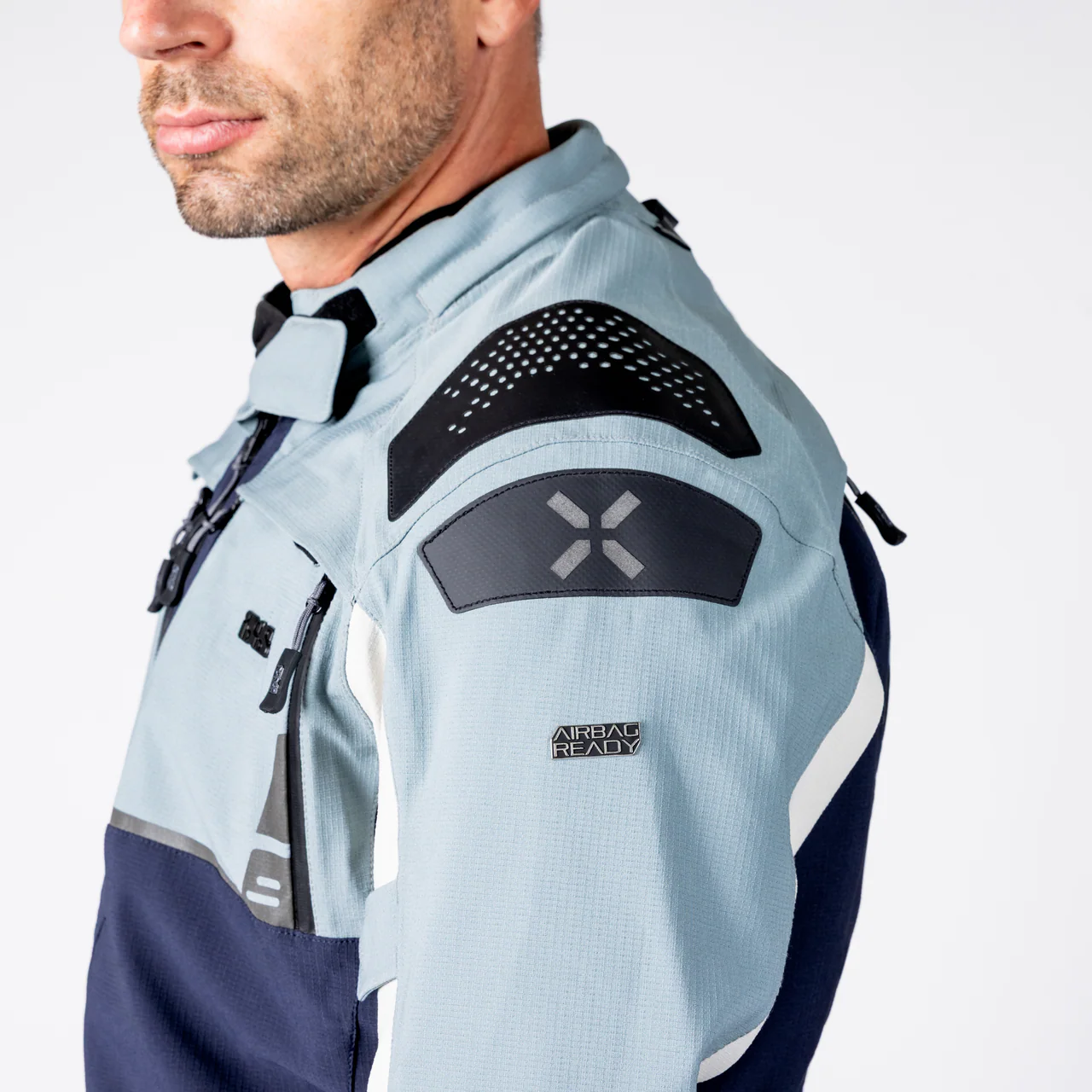Tourster-STX 2.0 Laminatjacke - dunkelblau-blau grau-cool grau - Image 29