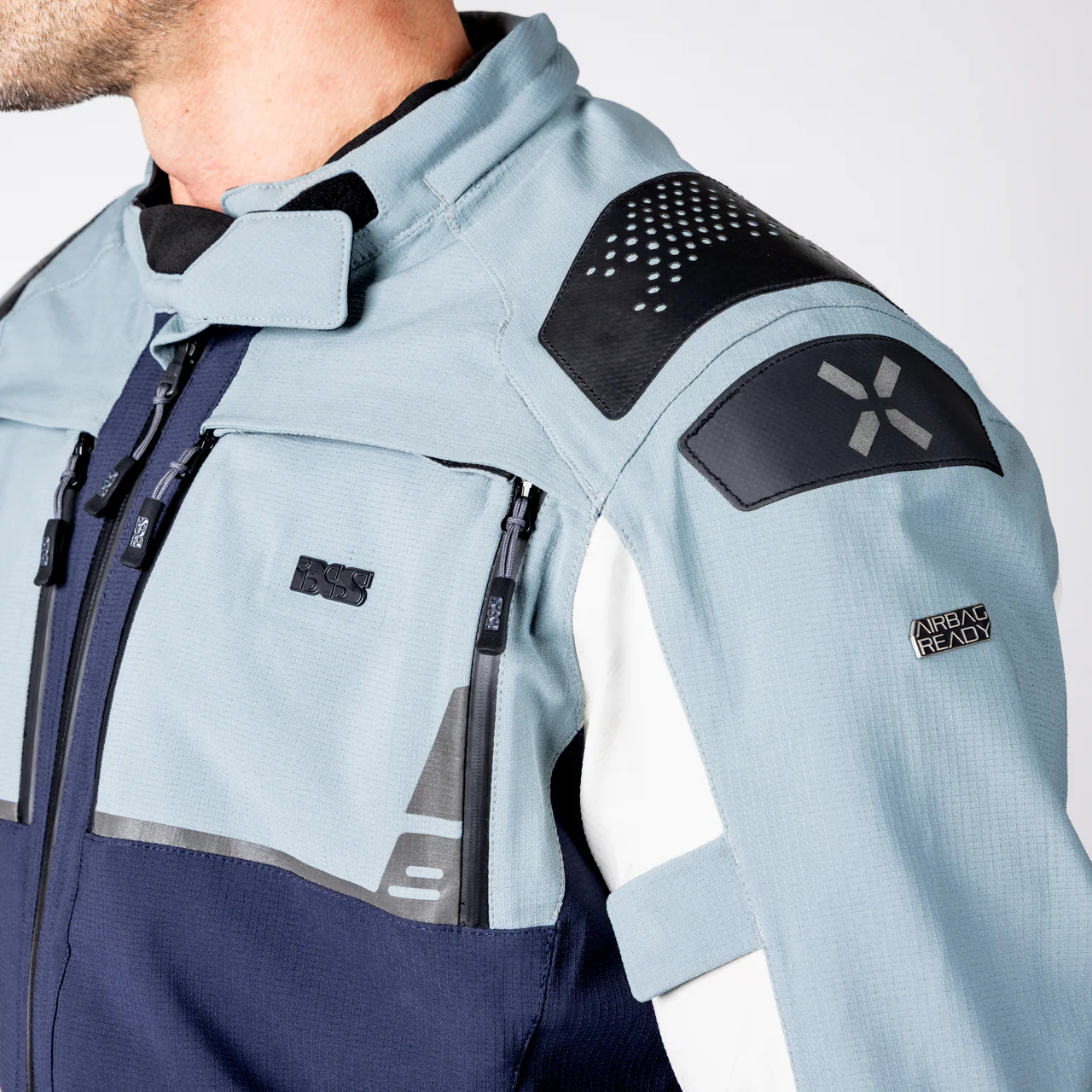Tourster-STX 2.0 Laminatjacke - dunkelblau-blau grau-cool grau - Image 30