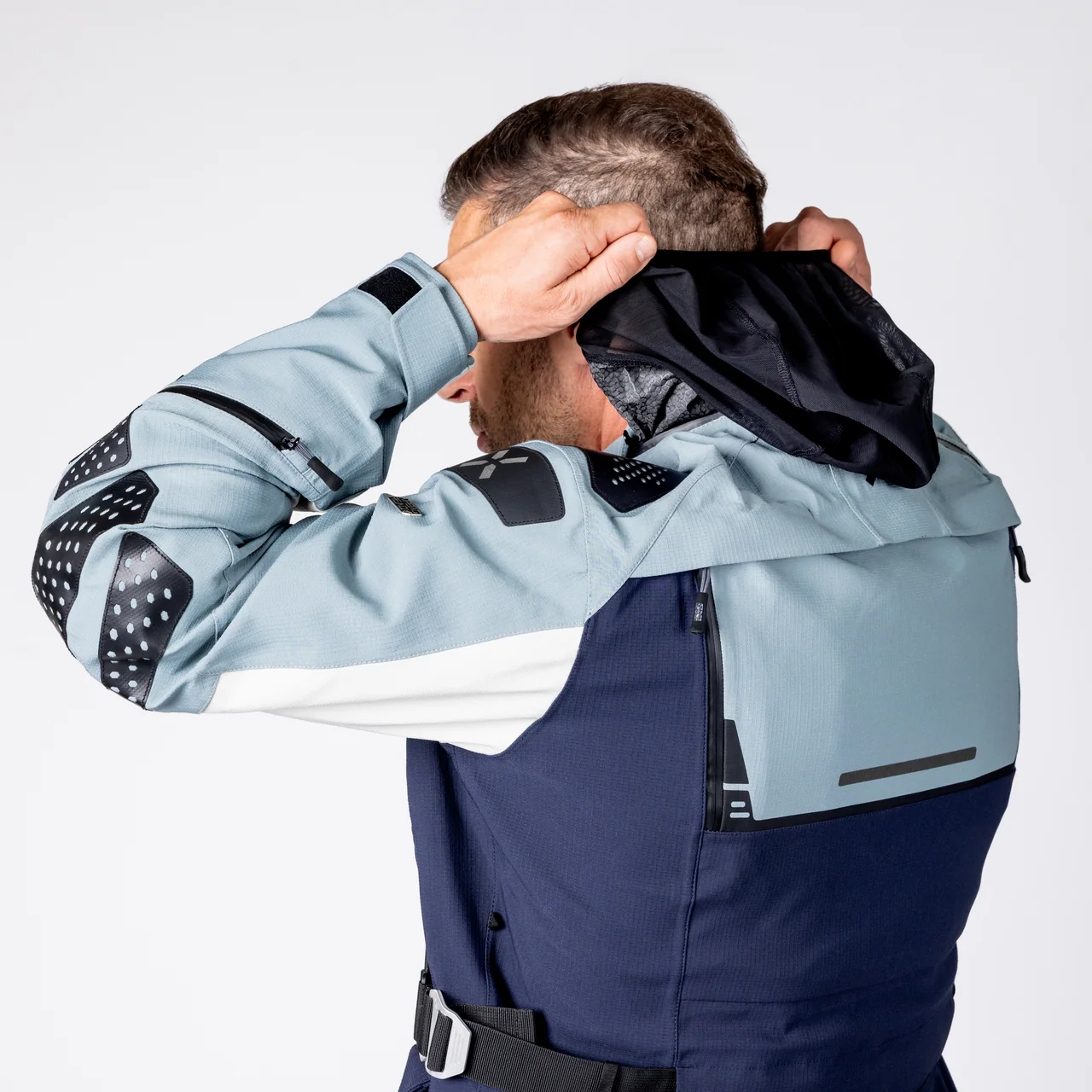 Tourster-STX 2.0 Laminatjacke - dunkelblau-blau grau-cool grau - Image 37