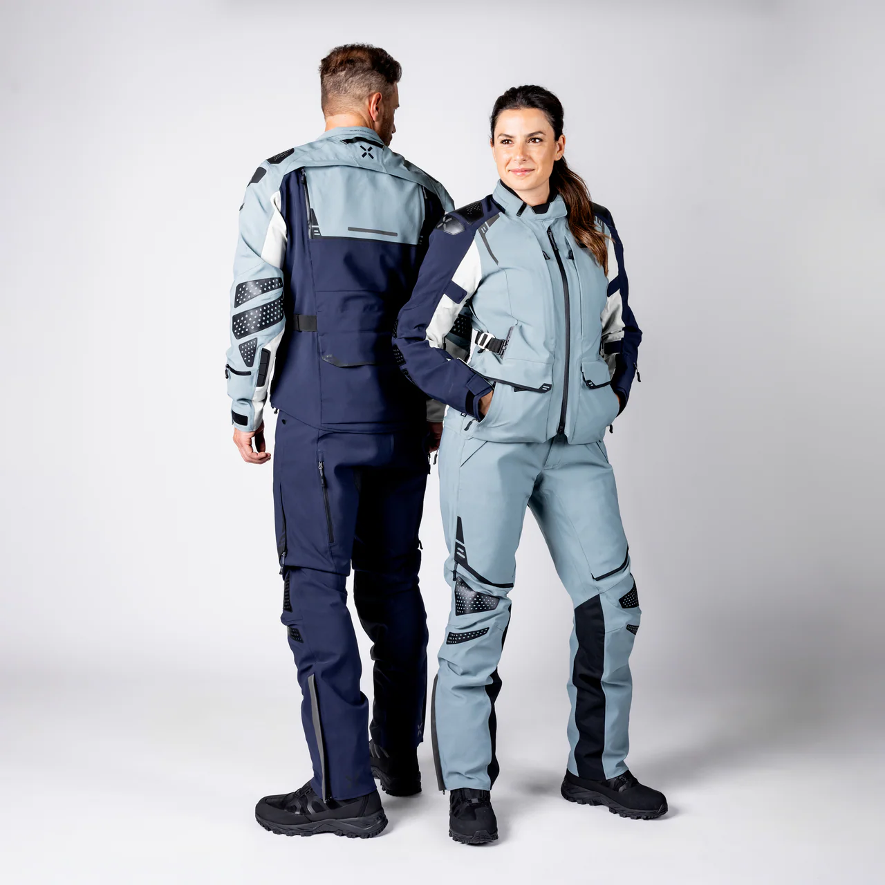 Tourster-STX 2.0 Laminatjacke - dunkelblau-blau grau-cool grau - Image 40
