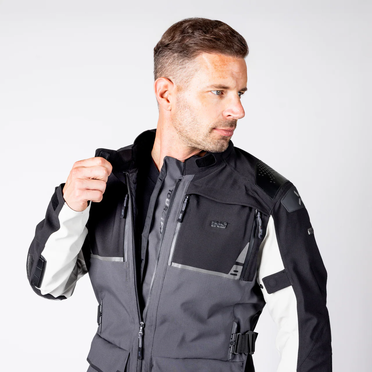 Tourster-STX 2.0 Laminatjacke - dunkelgrau-schwarz-cool grau - Image 19