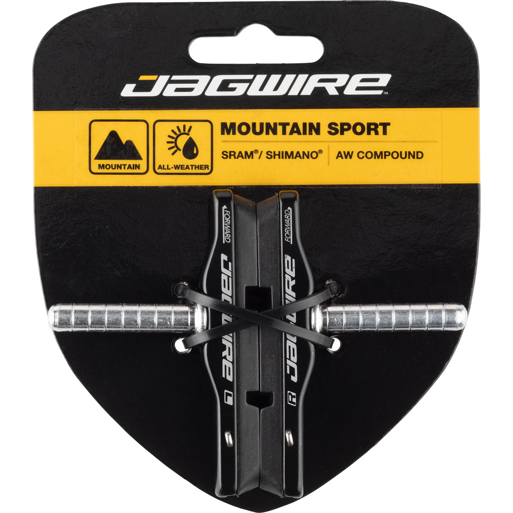 Bremsschuhe Mountain Pro Cartridge für Cantilever - schwarz - Image 2