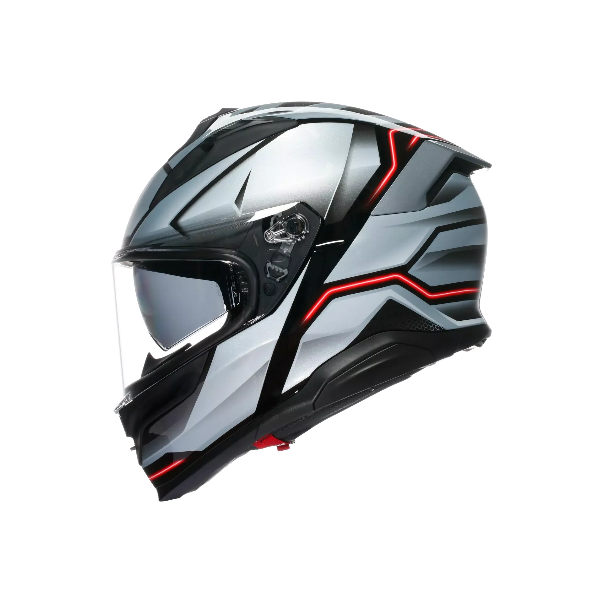K7 S E2206, Integralhelm - Jaeger Black/Silver - Image 4