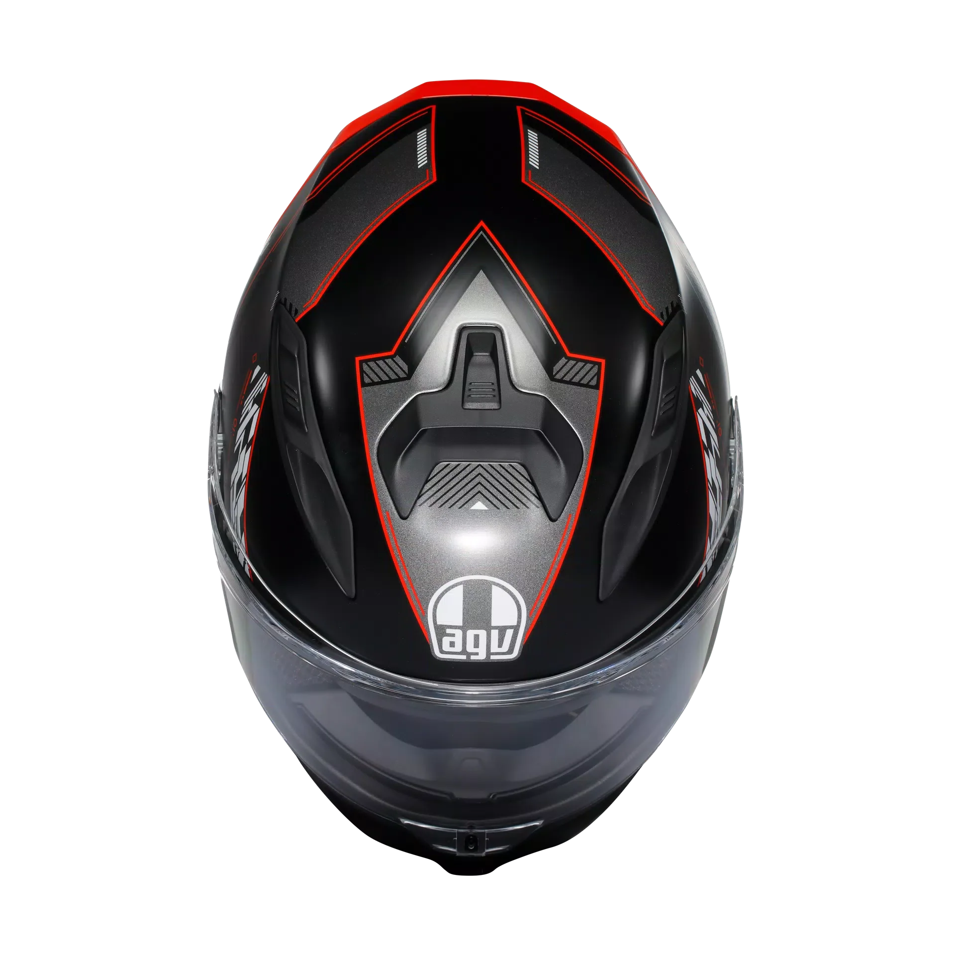 K7 S E2206, Integralhelm - Kyber Matt Black/Red - Image 7