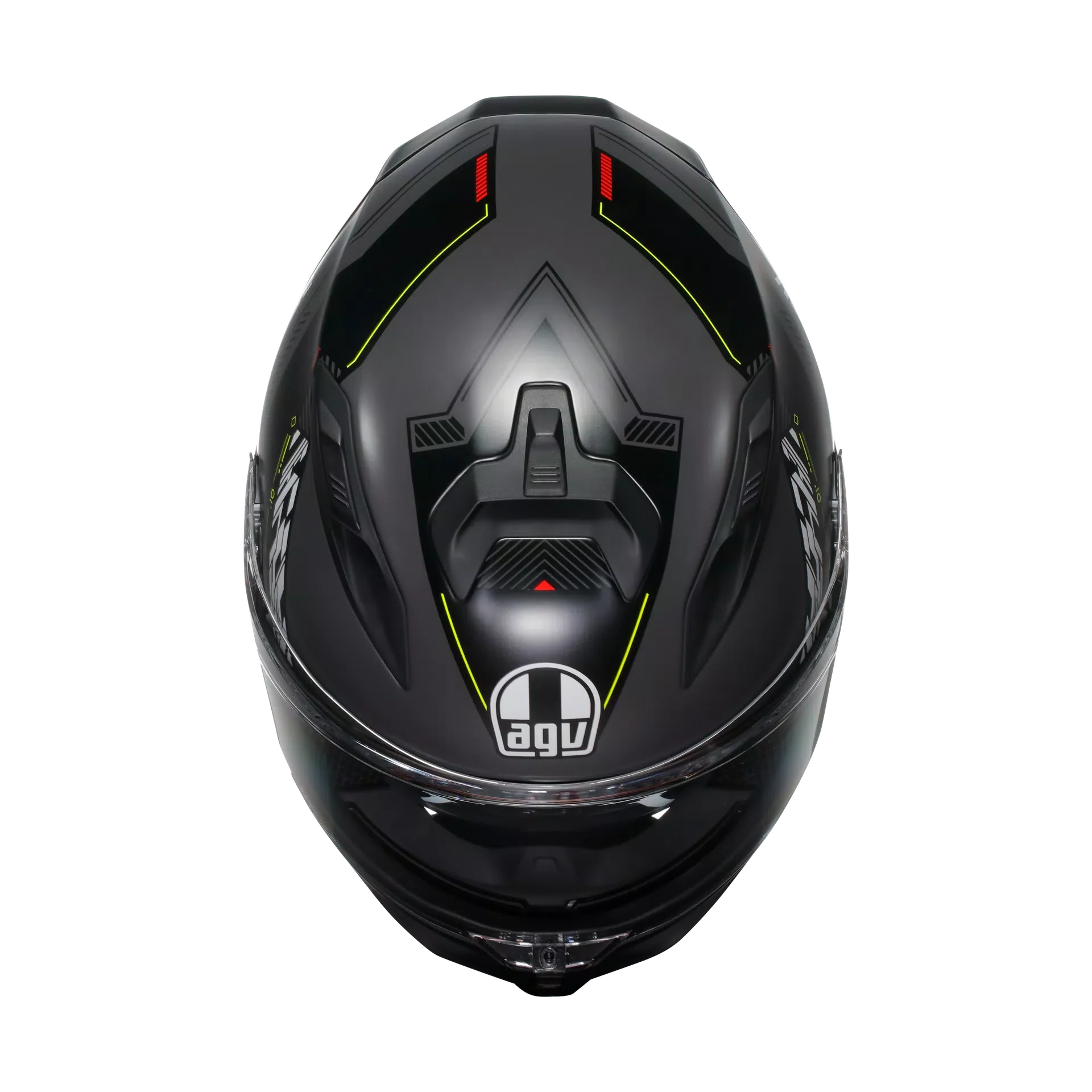 K7 S E2206, Integralhelm - Kyber Matt Grey/Yellow Fluo - Image 7