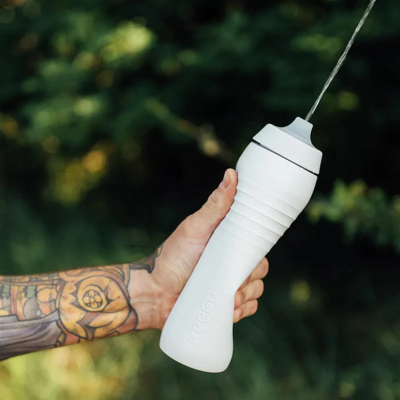 Keego Bottle 750 - Titanium White - Image 4