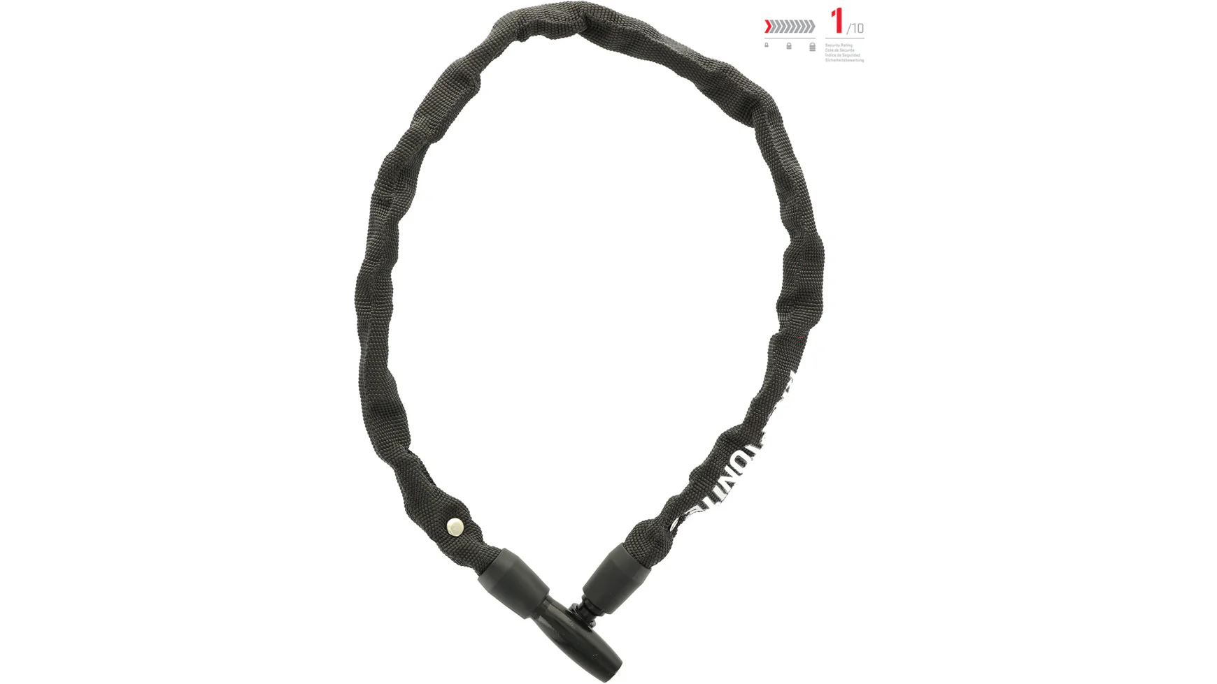 Keeper 465 Kettenschloss (65cm) - schwarz