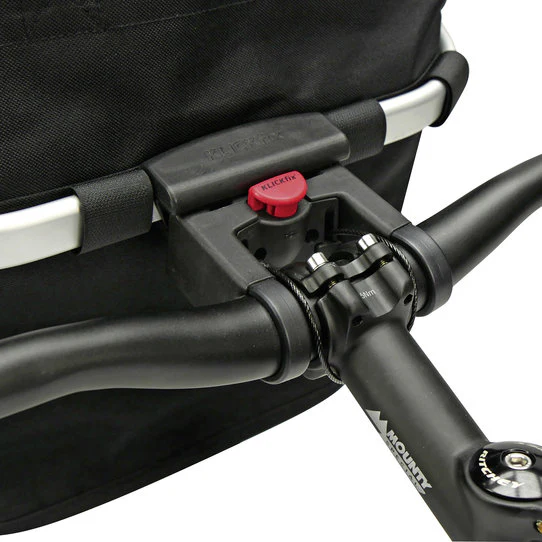 KLICKfix City-Tasche Bikebasket Oval S 12L - schwarz - Image 3