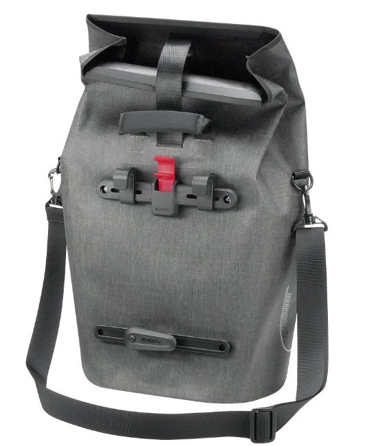 KLICKfix Einzeltasche Lightpack GT Waterproof 16L - tweed grau - Image 2