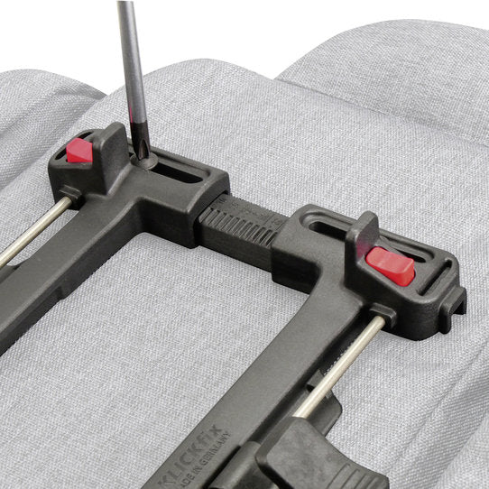KLICKfix Gepäckträgertasche Rackpack 1+, 13-18L, UniKlip 2 - schwarz - Image 2