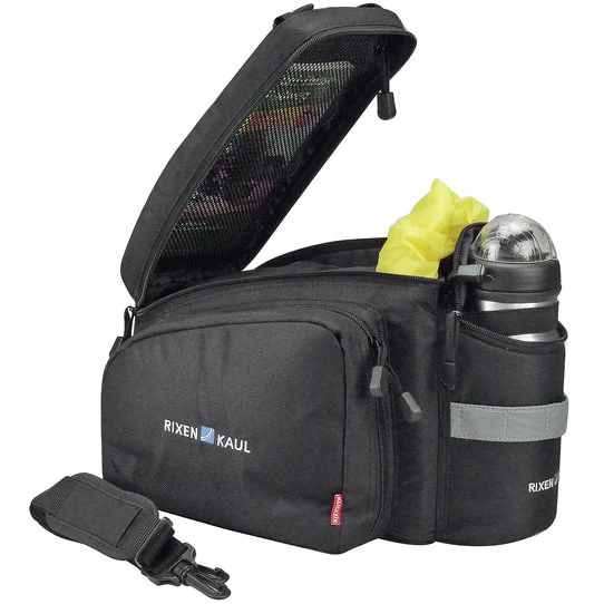 KLICKfix Gepäckträgertasche Rackpack 2+, 12-16L, Racktime - schwarz - Image 2