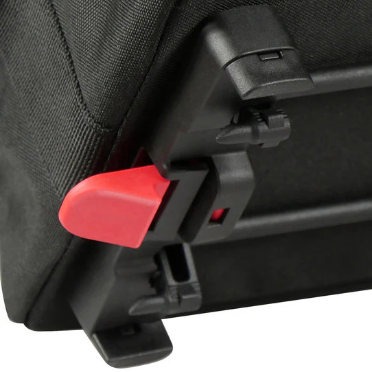 KLICKfix Gepäckträgertasche Rackpack 2+, 12-16L, Racktime - schwarz - Image 5