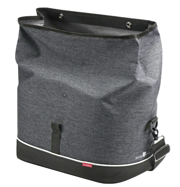 KLICKfix Gepäckträgertasche Rackpack City 8L, UniKlip 2 - grau - Image 3