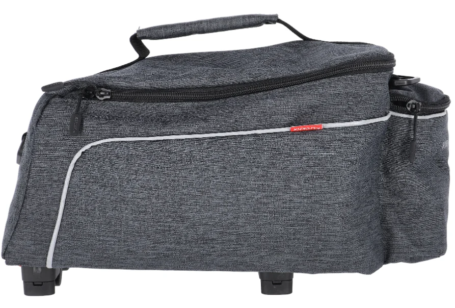 KLICKfix Gepäckträgertasche Rackpack Light 8L, Racktime - grau - Image 2