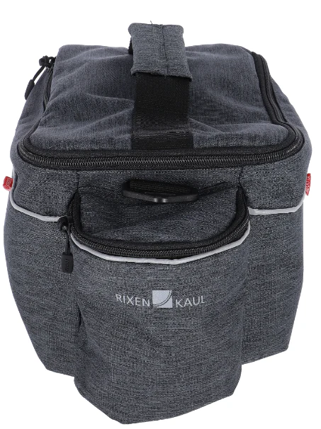 KLICKfix Gepäckträgertasche Rackpack Light 8L, Racktime - grau - Image 4