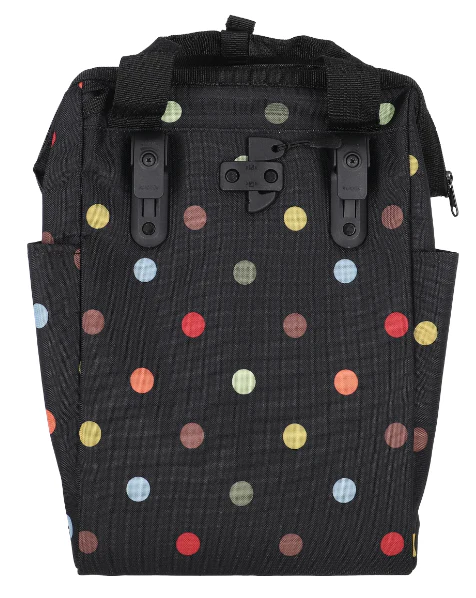 KLICKfix Gepäckträgertasche Roomy GT 12L - dots - Image 3