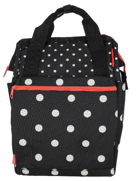 KLICKfix Gepäckträgertasche Roomy GT 12L - mixed dots - Image 2