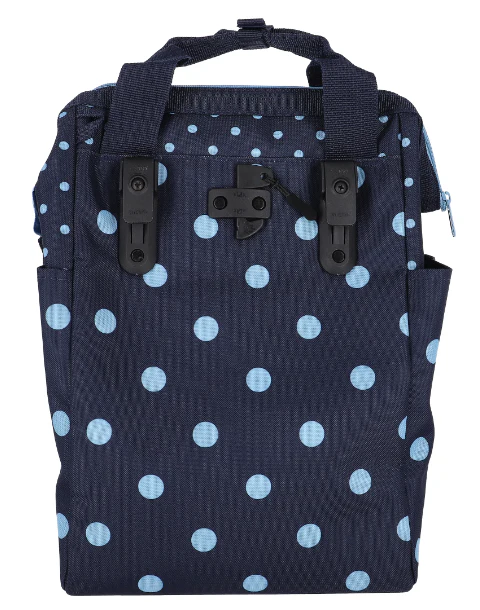 KLICKfix Gepäckträgertasche Roomy GT 12L - mixed dots blue - Image 4