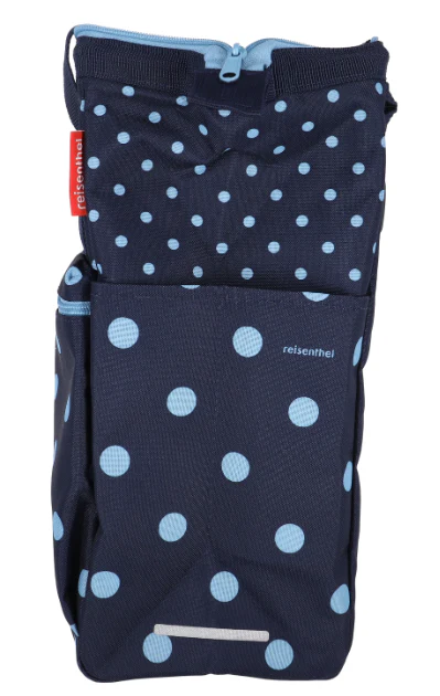 KLICKfix Gepäckträgertasche Roomy GT 12L - mixed dots blue - Image 5